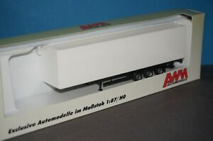【送料無料】ホビー　模型車　車　レーシングカー スーツケースホワイトrf31] couronne lowliner valise semiremorque blanc awm 9063, neuf in ovp 187