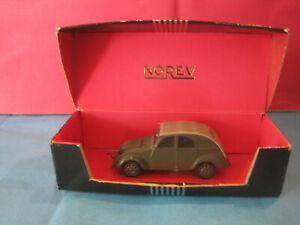 【送料無料】ホビー　模型車　車　レーシングカー ラインシトロエンボックスプロトタイプnorev ligne noire citroen 2cv le prototype 1939 ech 143 en boite