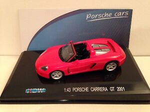 【送料無料】ホビー　模型車　車　レーシングカー ポルシェカレラコレクションporsche carrera gt 2001 red143 711collection nouveau