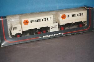 【送料無料】ホビー　模型車　車　レーシングカー ボックスメルセデスベンツaトラックbox16] herpa mercedes benz ng hangerzug caisse amovible fiege camion 187