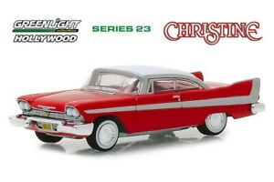 【送料無料】ホビー　模型車　車　レーシングカー プリマスフューリーダクリスティスカラplymouth fury 1958 da christine macchina infernale normal scala 164 greenlight