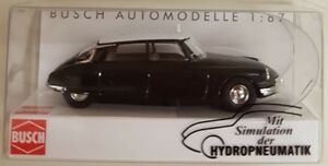【送料無料】ホビー　模型車　車　レーシングカー ブッシュスケールシトロエンタクシー＃オリジナルパッケージbusch 48014 echelle h0 citroen ds 19, taxi neuf emballage dorigine