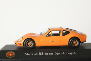 【送料無料】ホビー　模型車　車　レーシングカー スポーツクーペドイツオレンジ143 melkus rs 1000 coupe sport rda orange 141713