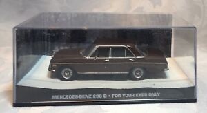 【送料無料】ホビー　模型車　車　レーシングカー メルセデスベンツジェームスボンドmercedes benz 200d james bond 007 for your eyes only