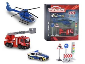 【送料無料】ホビー　模型車　車　レーシングカー チアリーダーテーマゲームアンプmajorette 212058585 s o s theme jeu env 7,5cm avec 3 vehicule amp;