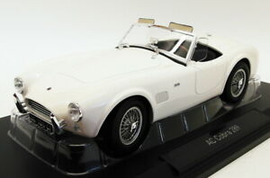 【送料無料】ホビー　模型車　車　レーシングカー コブラホワイトスケールモデルnorev 118 scale model car 182752 1963 ac cobra 289 white