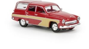 【送料無料】ホビー　模型車　車　レーシングカー ヴァルトブルクキャンプベージュbrekina 27117 187 wartburg 311 camping rougebeige neuf