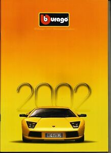 【送料無料】ホビー　模型車　車　レーシングカー カタログミニチュアカーページcatalogue burago annee 2002 96 pages en tres bon etat voiture miniature 118