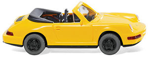 【送料無料】ホビー　模型車　車　レーシングカー ポルシェカレラカブリオwiking 016504 187 porsche 911 carrera cabrio 1989 12,565円