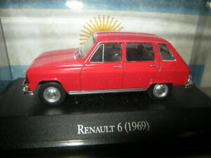 【送料無料】ホビー　模型車　車　レーシングカー ネットワークルノーｐnouvelle annonce143 ixo renault 6 1969 in vp