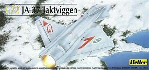 【送料無料】ホビー　模型車　車　レーシングカー saab ja 37 172 jaktviggen hellersaab ja37 jaktviggen 172 heller