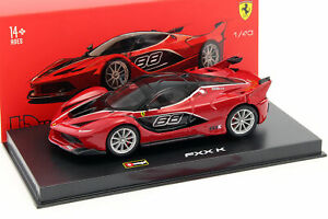 【送料無料】ホビー　模型車　車　レーシングカー フェラーリ＃シグネチャーferrari fxxk 88 rougenoir 143 bburago signature