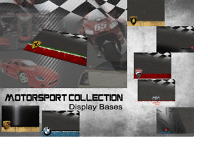 【送料無料】ホビー　模型車　車　レーシングカー モータースポーツキットcoastal kits motorsport affichage bases
