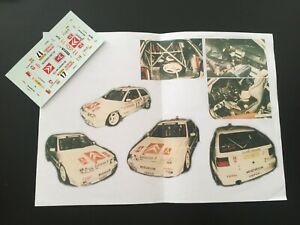 【送料無料】ホビー　模型車　車　レーシングカー シトロエンアルパイングラースラリーラリーnouvelle annoncedecals 143 citroen zx magaud grasse alpin 1993 rallye rally wrc