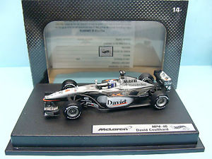 【送料無料】ホビー　模型車　車　レーシングカー ホットホイールメルセデスクルサードcf16040 hot wheels f1 mc laren mercedes mp416 2001 d coulthard 143 13,075円