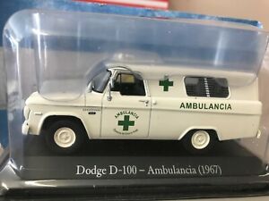 【送料無料】ホビー　模型車　車　レーシングカー サービスnouvelle annoncedodge d100 1967 services durgence 143