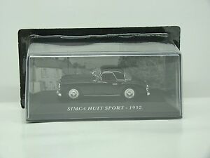 【送料無料】ホビー　模型車　車　レーシングカー スポーツボールsimca huit sport 1952 altaya 143 neuf boite