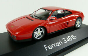 【送料無料】ホビー　模型車　車　レーシングカー フェラーリショーケースボックスferrari 348 to rouge herpa 1010 in pcvitrine 143 neuf dans sa boite [ba19b8]