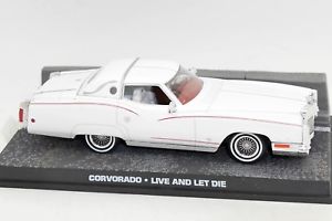 【送料無料】ホビー　模型車　車　レーシングカー ボックスライブダイfabbri 143 corvorado live and let die avec sa boite
