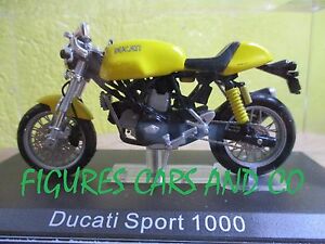 【送料無料】ホビー　模型車　車　レーシングカー ヒートドゥカティスポーツコレクションオートバイmoto 124 ducati sport 1000 collection gm motorcycle