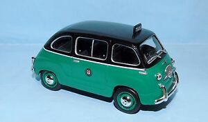 【送料無料】ホビー　模型車　車　レーシングカー ネットワークフィアットタクシートリノ18427 altaya ixo fiat 600 multipla taxi turin 143