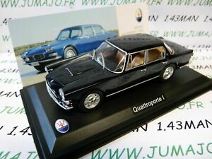 【送料無料】ホビー　模型車　車　レーシングカー レオモデルマセラティマセラティコレクションクアトロポルテmas7s voiture 143 leo models maserati collection quattroporte i 1963