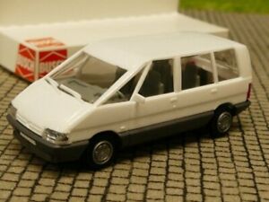 【送料無料】ホビー　模型車　車　レーシングカー ブッシュルノーエスパスホワイト187 busch renault espace blanc 45500