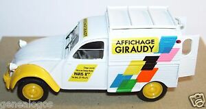 【送料無料】ホビー　模型車　車　レーシングカー シトロエンブリスターボックスアシェットnorev citroen 2cv azu affichage giraudy 1956 hachette in blister box