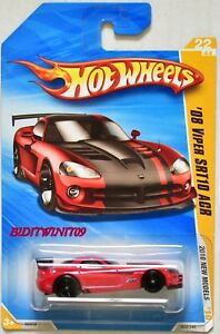 【送料無料】ホビー 模型車 車 レーシングカー ホットホイールモデルhot wheels 2010 nouveau modeles 08 viper srt10 acr rouge