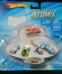 【送料無料】ホビー　模型車　車　レーシングカー ホットホイールレーサーミニhot wheels atomix nitriox 2 racers hotwheels kids toy mini voiture