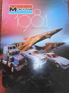 【送料無料】ホビー　模型車　車　レーシングカー カタログモノグラムcatalogue jouet monogram annee 1981 ref 40