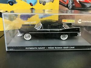 【送料無料】ホビー　模型車　車　レーシングカー ジェームスボンドプリマスサヴォイjames bond in motion plymouth savoy