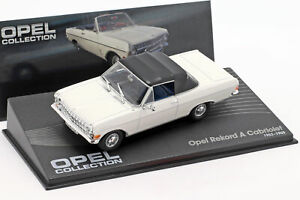 【送料無料】ホビー　模型車　車　レーシングカー オペルカブリオレネットワークopel rekord a cabriolet annee 19631965 blancnoir 143 ixo altaya 13,244円