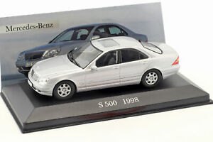 【送料無料】ホビー　模型車　車　レーシングカー メルセデスベンツネットワークmercedes benz s 500 w220 annee 1998 argent 143 ixo altaya 12,565円
