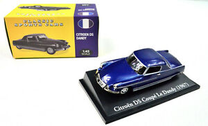 【送料無料】ホビー　模型車　車　レーシングカー ダンディシトロエンアトラススケールcitroen ds coupe le dandy annee 1967 bleu echelle 143 de atlas