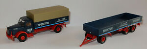 【送料無料】ホビー　模型車　車　レーシングカー ホトラックトレーラrare brekina ho 187 camion henschell hs 140 spedition schmidt remorque