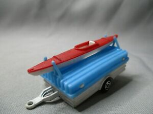 【送料無料】ホビー　模型車　車　レーシングカー アルチアリーダーキャンピングトレーラーカヤックドアレッドal351 majorette 160 remorque camping porte kayak rouge ref 21720 tres bon etat