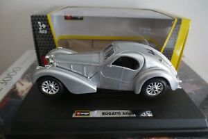 【送料無料】ホビー　模型車　車　レーシングカー ブガッティボックスbugatti atlantic burago 124 neuf dans sa boite 13,075円