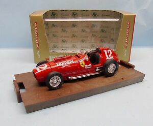 【送料無料】ホビー　模型車　車　レーシングカー イタリアロフェラーリcf17088 brumm italy oro r126 ferrari 375 f1 1951 n12 143