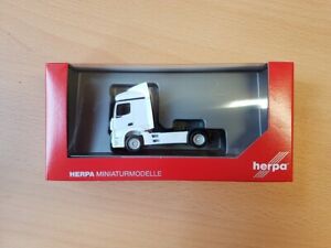 【送料無料】ホビー 模型車 車 レーシングカー アクトロスホワイトherpa 309882 187 mb actros streamspace 23 zugmaschine 2achs, blanc neuf