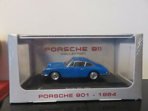【送料無料】ホビー　模型車　車　レーシングカー アトラスミニチュアカーポルシェvoiture miniature porsche 901 de 1964 atlas 143 etat neuf
