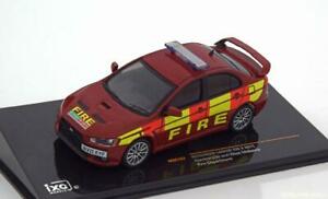 【送料無料】ホビー　模型車　車　レーシングカー ネットワークランサーエボ143 ixo mitsubishi lancer evo x fire department 2011