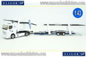【送料無料】ホビー　模型車　車　レーシングカー メルセデスアクトロスドアエルスケールニュースmercedes actros 2 porte voitures cat eligor el 116642 echelle 143 s