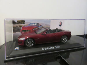 【送料無料】ホビー　模型車　車　レーシングカー マセラティレオスポーツモデルvoiture maserati grancabrio sport leo models 143 neuf