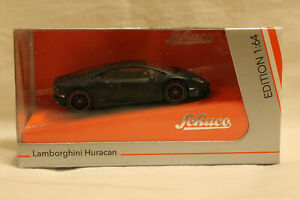 【送料無料】ホビー　模型車　車　レーシングカー モデルランボルギーニマットschuco 452015100 lamborghini huracan noir mat 164