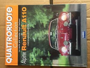 【送料無料】ホビー　模型車　車　レーシングカー コレクションアルパインルノーquattroruote collection alpine renault a110 fabbri editori fascicolo