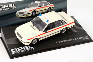 【送料無料】ホビー　模型車　車　レーシングカー オペルセネターネットワークopel senateur a2 medecin durgence annee 19821986 143 ixo altaya