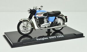 【送料無料】ホビー　模型車　車　レーシングカー スケールアトラスヒートモデルsanglas 400t annee 1966 echelle 124 moto modele de atlas