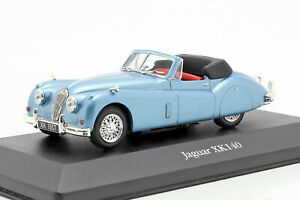 【送料無料】ホビー　模型車　車　レーシングカー ジャガーロードスターアトラススケールjaguar xk140 roadster annee 1957 echelle 143 de atlas diecast