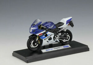 【送料無料】ホビー　模型車　車　レーシングカー ミニチュアオートバイスズキモデルwelly modele reduit de moto miniature suzuki gsxr750 118 neu